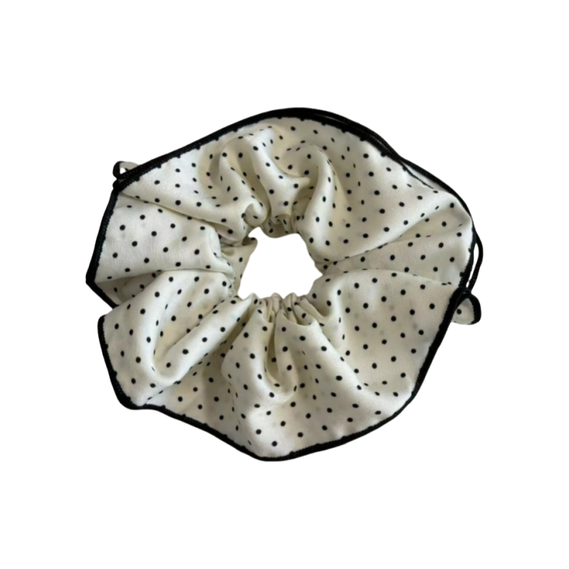 polka dot cloud tie